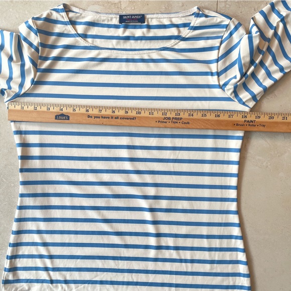 Garde Cote III R Nautical Striped Sport TopSaint James Small - Picture 9 of 10